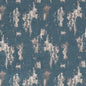 F1323/07-CAC MONTERREY TEAL CLARKE AND CLARKE Fabrics Drapery Upholstery