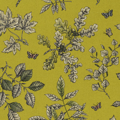 F1329/03-CAC HORTUS CHARTREUSE CLARKE AND CLARKE Fabrics Drapery Upholstery