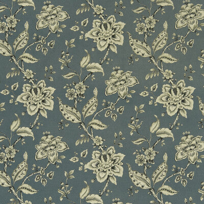 F1331/03-CAC PALAMPORE DENIM CLARKE AND CLARKE Fabrics Drapery Upholstery