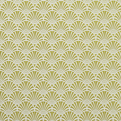 F1351/02-CAC ZELLIGE CHARTREUSE CLARKE AND CLARKE Fabrics Drapery Upholstery