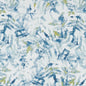 F1353/03-CAC ARIELLI TEAL/CITRUS CLARKE AND CLARKE Fabrics Drapery Upholstery
