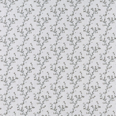 F1439/04-CAC BLOSSOM SILVER CLARKE AND CLARKE Fabrics Drapery Upholstery
