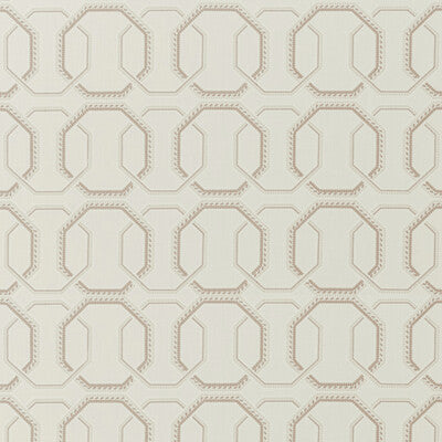 F1451/02-CAC REPEAT IVORY CLARKE AND CLARKE Fabrics Drapery Upholstery