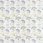 F1462/01-CAC BOHEMIA CHARCOAL/OCHRE CLARKE AND CLARKE Fabrics Drapery Upholstery
