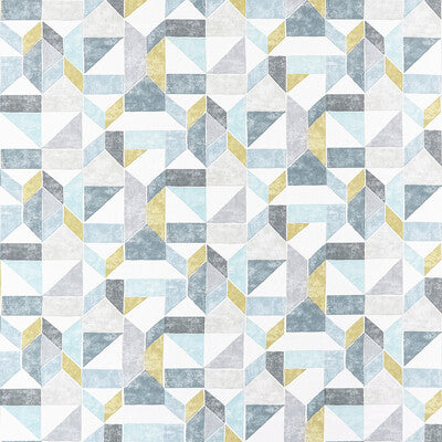 F1464/01-CAC LANNA CHARCOAL/OCHRE CLARKE AND CLARKE Fabrics Drapery Upholstery