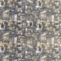 F1472/01-CAC TESSELLATI CHARCOAL/GOLD CLARKE AND CLARKE Fabrics Drapery Upholstery