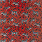 F1479/03-CAC PROTEA VELVET CORAL CLARKE AND CLARKE Fabrics Drapery Upholstery