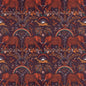 F1481/03-CAC ZAMBEZI VELVET WINE CLARKE AND CLARKE Fabrics Drapery Upholstery