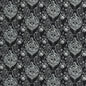 F1486/01-CAC SILVERBACK SATIN BLACK CLARKE AND CLARKE Fabrics Drapery Upholstery