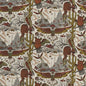 F1489/02-CAC FRONTIER LINEN GOLD CLARKE AND CLARKE Fabrics Drapery Upholstery