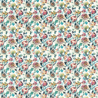 F1519/03-CAC PARADISE RUSSET CLARKE AND CLARKE Fabrics Drapery Upholstery