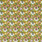 F1520/03-CAC PARADISE OCHRE VELVET CLARKE AND CLARKE Fabrics Drapery Upholstery