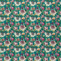 F1520/04-CAC PARADISE TEAL VELVET CLARKE AND CLARKE Fabrics Drapery Upholstery