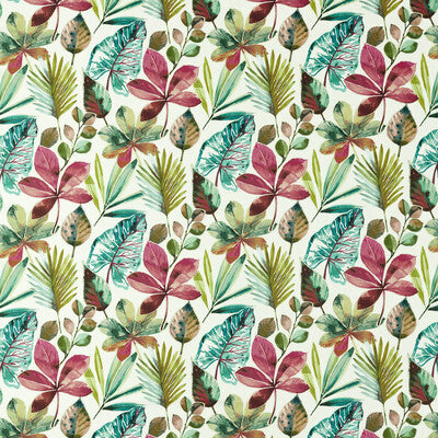 F1521/01-CAC RAINFOREST AUTUMN CLARKE AND CLARKE Fabrics Drapery Upholstery