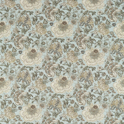 F1542/02-CAC LUCIENNE MINERAL CLARKE AND CLARKE Fabrics Drapery Upholstery