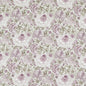 F1542/03-CAC LUCIENNE RASPBERRY/LINEN CLARKE AND CLARKE Fabrics Drapery Upholstery