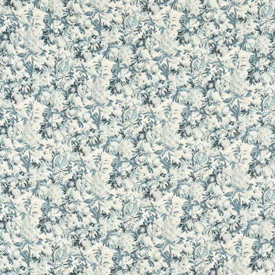 F1544/03-CAC FRANCIS DENIM/MIDNIGHT CLARKE AND CLARKE Fabrics Drapery Upholstery