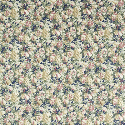 F1545/01-CAC FRANCIS MIDNIGHT VELVET CLARKE AND CLARKE Fabrics Drapery Upholstery