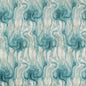 F1552/04-CAC TESSUTO TEAL CLARKE AND CLARKE DRAPERY