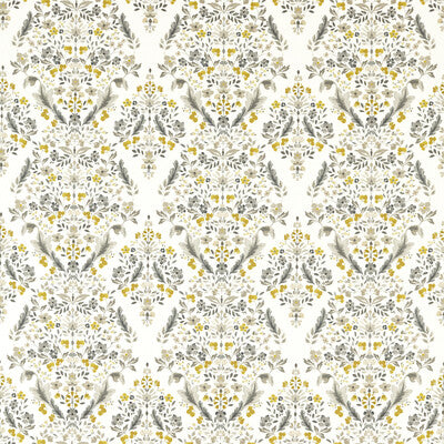 F1559/01-CAC GAWTHORPE CHARCOAL CLARKE AND CLARKE Fabrics Drapery Upholstery