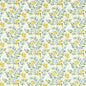 F1560/02-CAC NEW GROVE DENIM/CITRUS CLARKE AND CLARKE Fabrics Drapery Upholstery