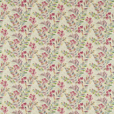 F1561/01-CAC NEW GROVE MULTI CLARKE AND CLARKE Fabrics Drapery Upholstery