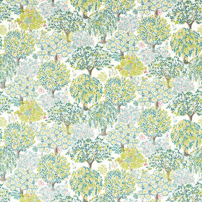 F1563/02-CAC TATTON MULTI CLARKE AND CLARKE Fabrics Drapery Upholstery