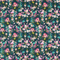 F1575/01-CAC WILD MEADOW KINGFISHER VELVET CLARKE AND CLARKE Fabrics Drapery Upholstery