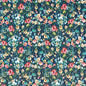 F1575/02-CAC WILD MEADOW MIDNIGHT VELVET CLARKE AND CLARKE Fabrics Drapery Upholstery