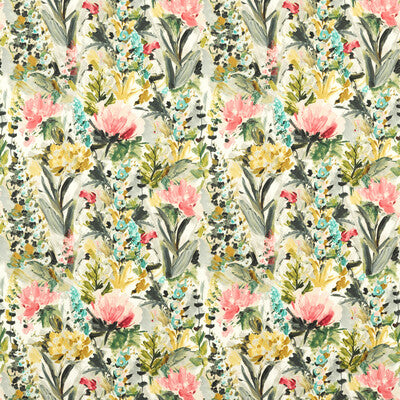 F1576/01-CAC HYDRANGEA AUTUMN CLARKE AND CLARKE Fabrics Drapery Upholstery