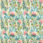 F1576/04-CAC HYDRANGEA SPICE/FOREST CLARKE AND CLARKE Fabrics Drapery Upholstery