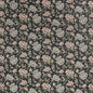 F1590/02-CAC TONQUIN NOIR VELVET CLARKE AND CLARKE Fabrics Drapery Upholstery