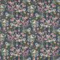 F1597/01-CAC WILD MEADOW MULTI LINEN CLARKE AND CLARKE Fabrics Drapery Upholstery