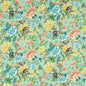 F1603/02-CAC SAPPHIRE GARDEN MINERAL CLARKE AND CLARKE Fabrics Drapery Upholstery