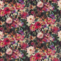F1610/03-CAC TAHITI FUCHSIA VELVET CLARKE AND CLARKE Fabrics Drapery Upholstery