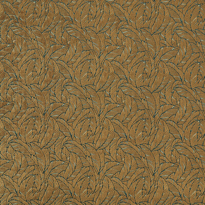 F1611/01-CAC SELVA ANTIQUE/GOLD VELVET CLARKE AND CLARKE UPHOLSTERY