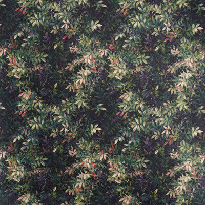 F1612/01-CAC CONGO AMETHYST/EMERALD VELVET CLARKE AND CLARKE Fabrics Drapery Upholstery