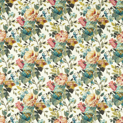F1613/02-CAC BLOOM ANTIQUE CLARKE AND CLARKE Fabrics Drapery Upholstery