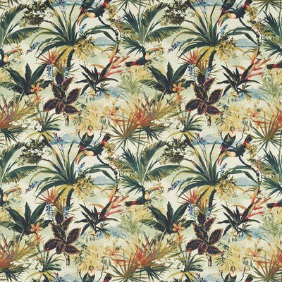 F1614/01-CAC TOUCAN ANTIQUE CLARKE AND CLARKE Fabrics Drapery Upholstery