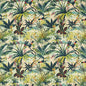F1614/02-CAC TOUCAN BLUSH CLARKE AND CLARKE Fabrics Drapery Upholstery
