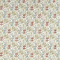 F1647/01-CAC ELMSDALE JACQUARD FOREST/LINEN CLARKE AND CLARKE DRAPERY