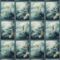 F1651/01-CAC ARTUS DENIM OCHRE CLARKE AND CLARKE UPHOLSTERY