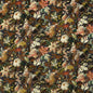 F1656/02-CAC LILUM RUSSET NOIR VELVET CLARKE AND CLARKE UPHOLSTERY