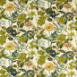 F1672/01-CAC PASSIFLORAOUTDOOR DENIM CLARKE AND CLARKE Fabrics Drapery Upholstery