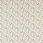 F1677/01-CAC GOLDEN LILY DOVE/PLUM CLARKE AND CLARKE Fabrics Drapery Upholstery