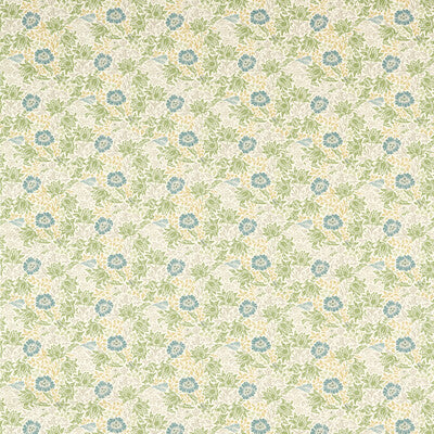 F1680/02-CAC MALLOW APPLE/LINEN CLARKE AND CLARKE Fabrics Drapery Upholstery