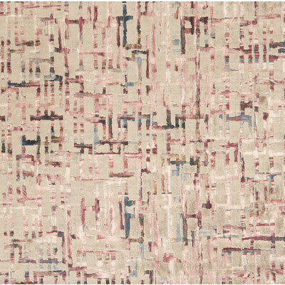 F1697/01-CAC QUADRATA BLUSH/NATURAL CLARKE AND CLARKE UPHOLSTERY