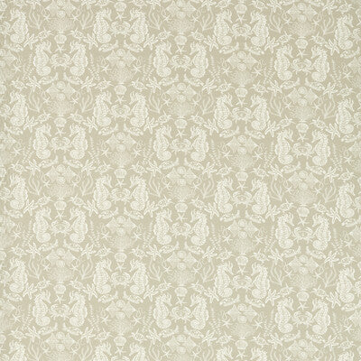 F1725/02-CAC AQUARIUM NATURAL CLARKE AND CLARKE Fabrics Drapery Upholstery