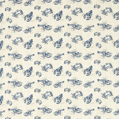 F1731/02-CAC SHELLFISH INK CLARKE AND CLARKE Fabrics Drapery Upholstery