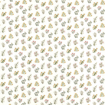 F1736/01-CAC LEIDEN BLUSH OCHRE CLARKE AND CLARKE Fabrics Drapery Upholstery
